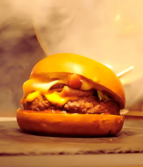 Cheesy burgers